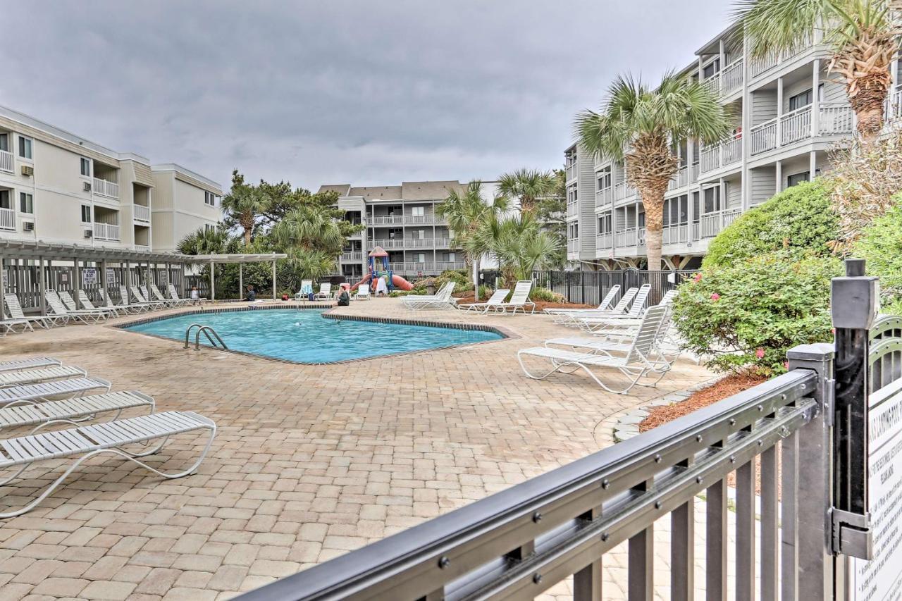 Myrtle Beach Condo With Screened Deck Walk To Beach المظهر الخارجي الصورة